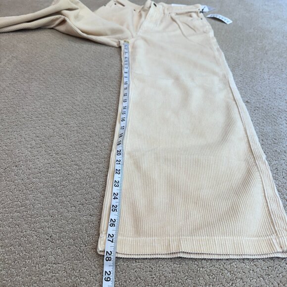 BDG UO Pants Corduroy High Wide Leg Ankle Tan Boho Size 31 #OBO1214885 NWT - Picture 10 of 15